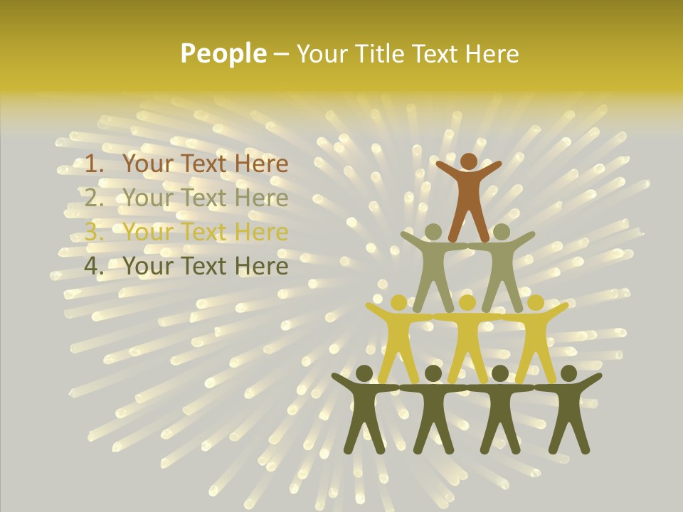 Eating Close Up Group PowerPoint Template