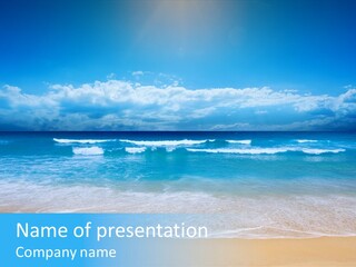 Surf Water Tourism PowerPoint Template