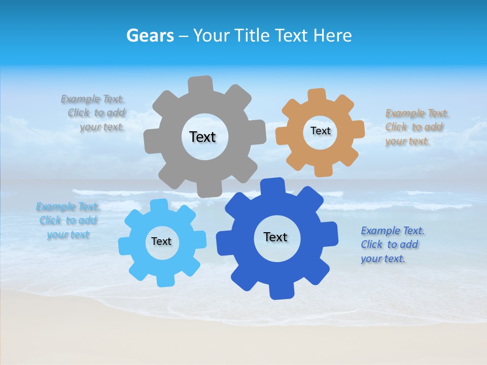 Surf Water Tourism PowerPoint Template