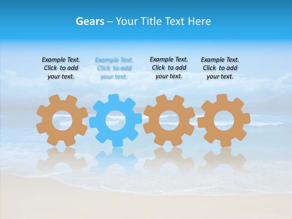 Surf Water Tourism PowerPoint Template