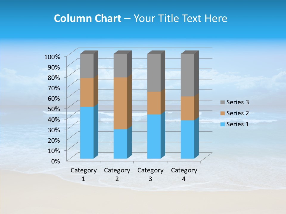 Surf Water Tourism PowerPoint Template