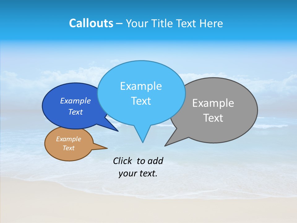 Surf Water Tourism PowerPoint Template