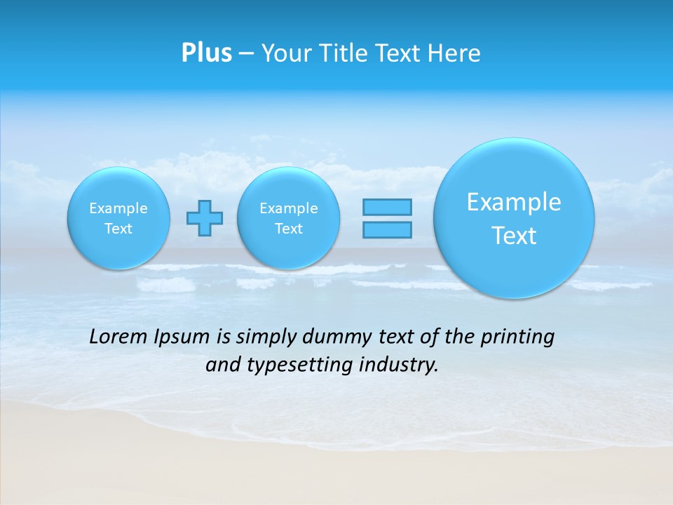 Surf Water Tourism PowerPoint Template