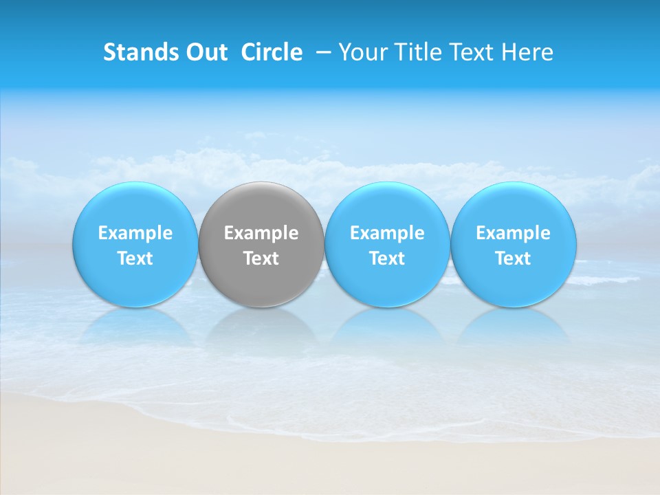Surf Water Tourism PowerPoint Template