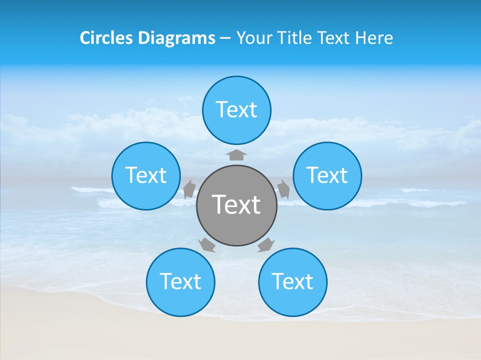 Surf Water Tourism PowerPoint Template