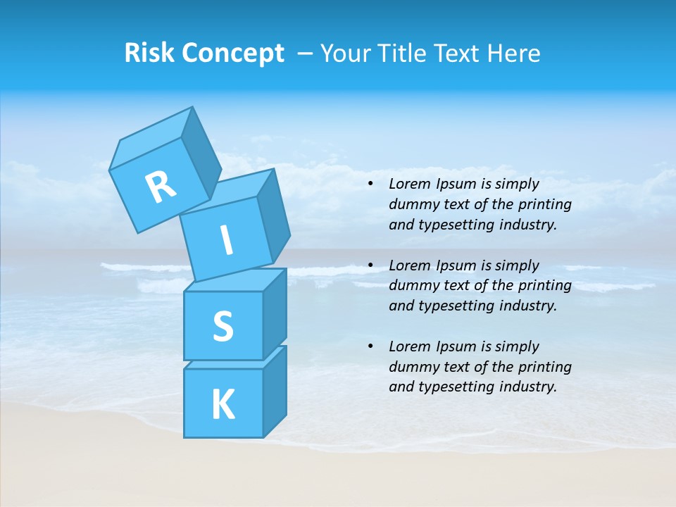 Surf Water Tourism PowerPoint Template