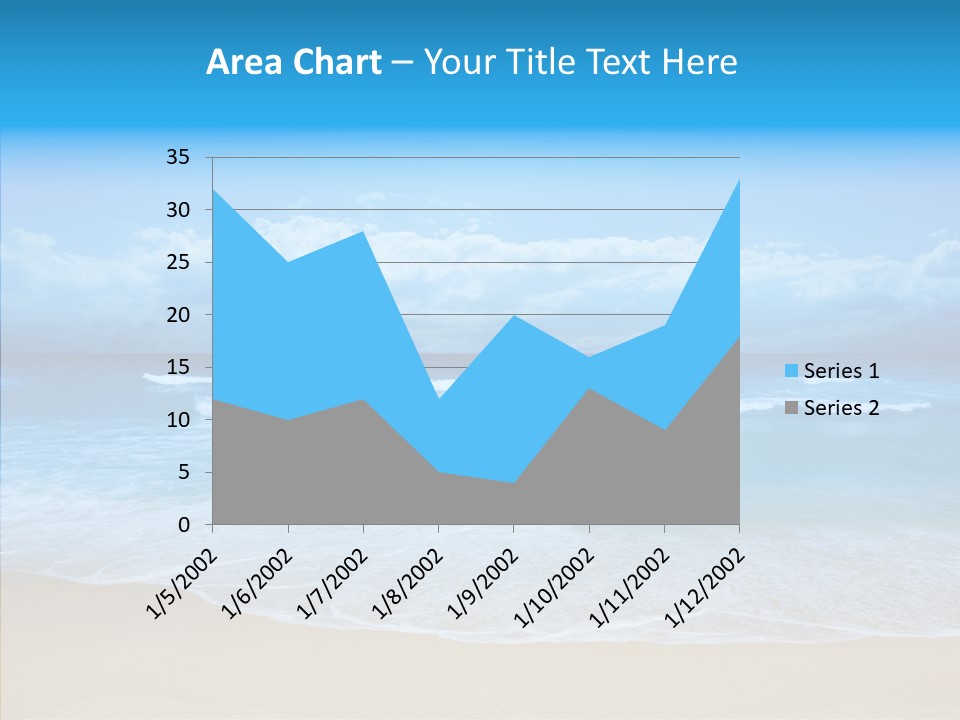 Surf Water Tourism PowerPoint Template