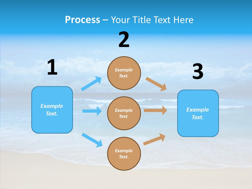 Surf Water Tourism PowerPoint Template
