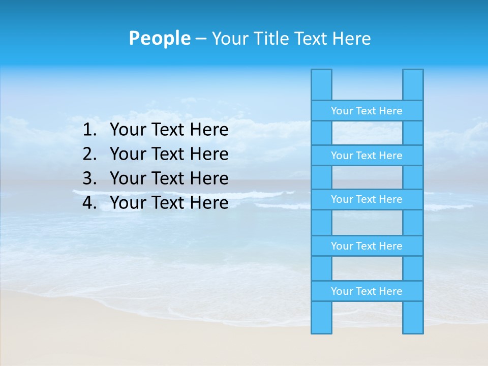 Surf Water Tourism PowerPoint Template
