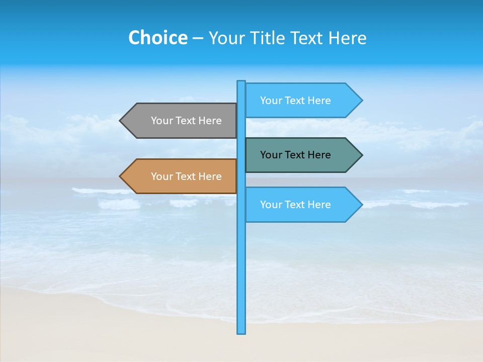 Surf Water Tourism PowerPoint Template