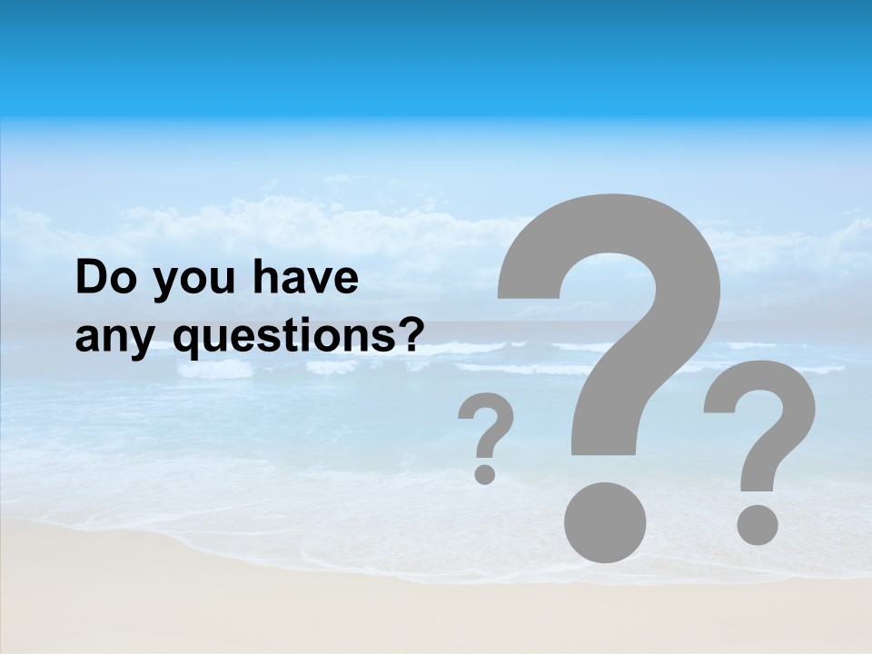 Surf Water Tourism PowerPoint Template