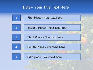 Season Farming Acid PowerPoint Template