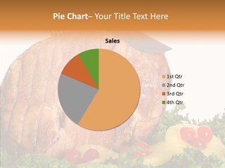 Fat Nutrition Ham PowerPoint Template