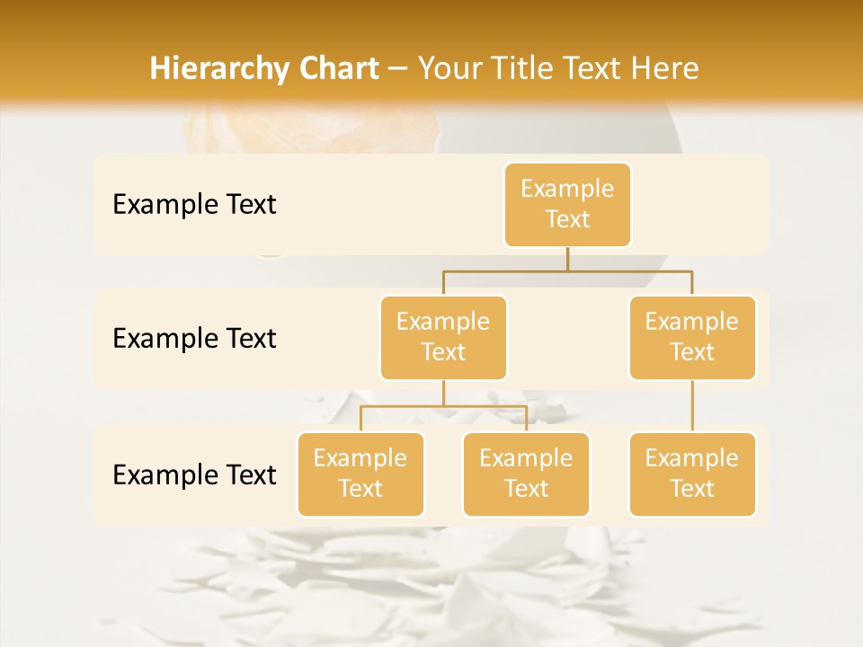 Abstraction Eggcup Art PowerPoint Template