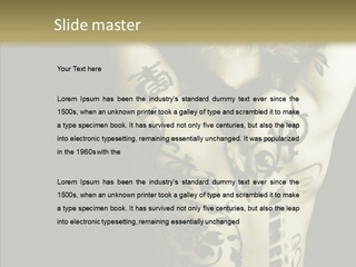 Grunge Emotion Exotic PowerPoint Template