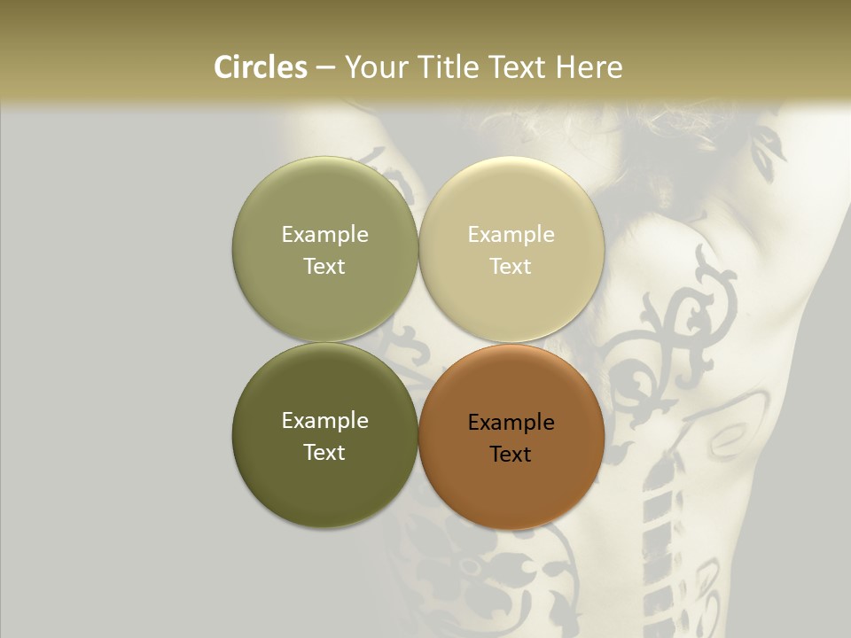 Grunge Emotion Exotic PowerPoint Template