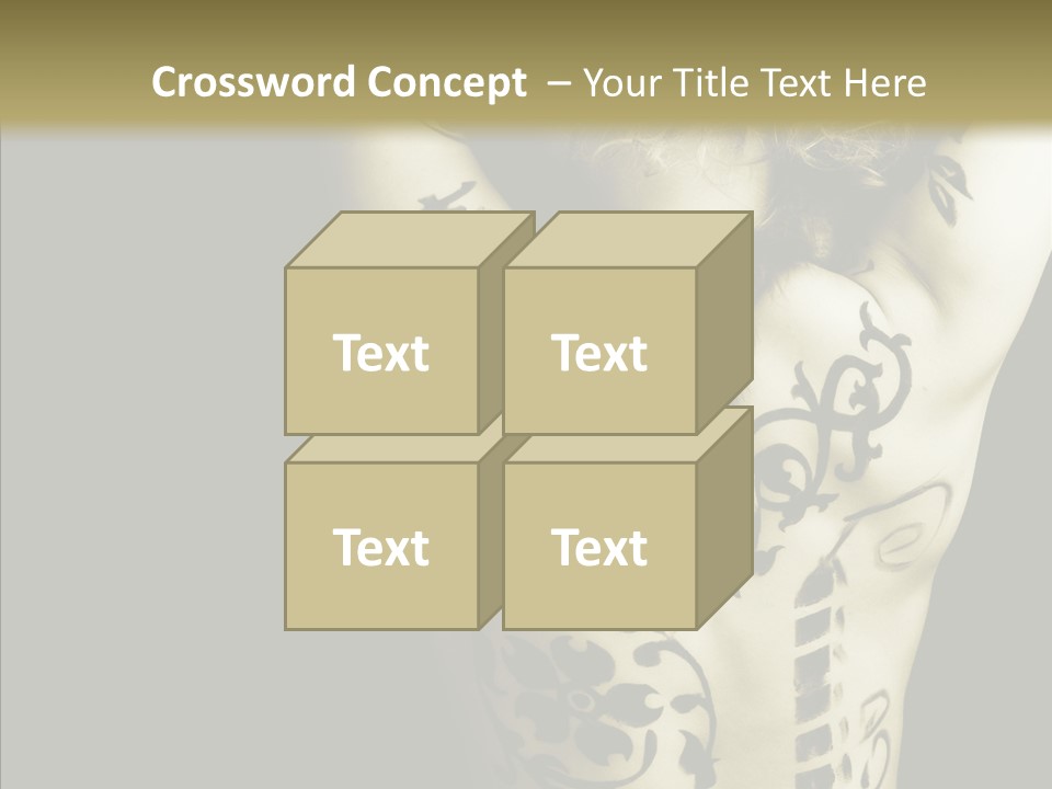 Grunge Emotion Exotic PowerPoint Template