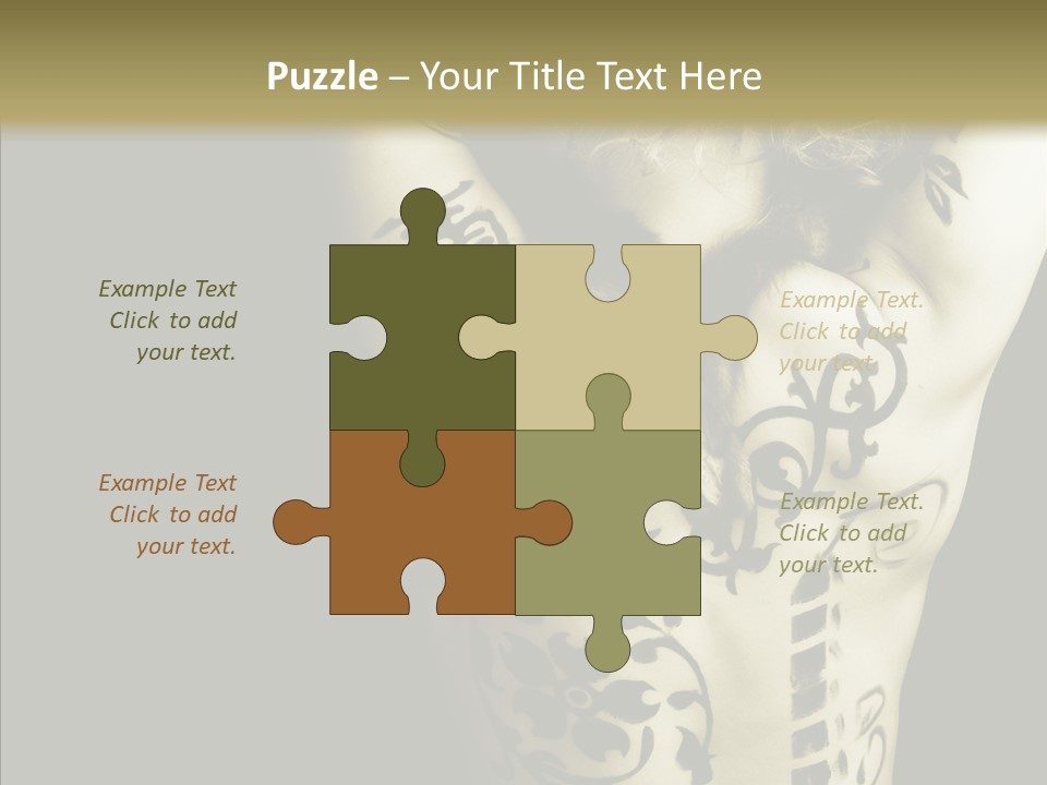 Grunge Emotion Exotic PowerPoint Template