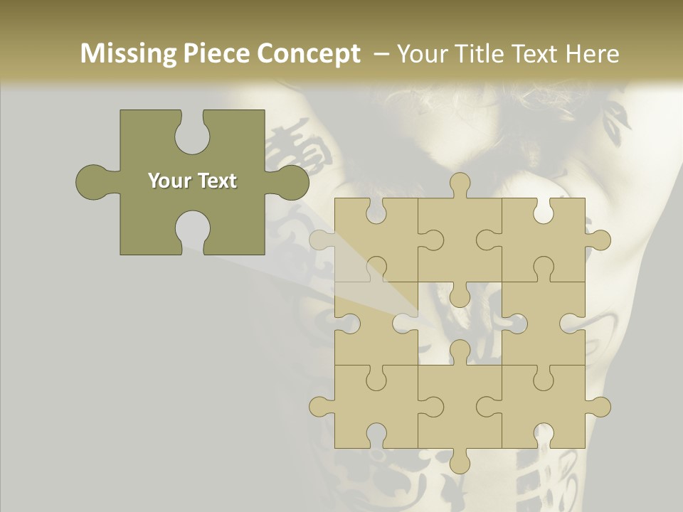 Grunge Emotion Exotic PowerPoint Template