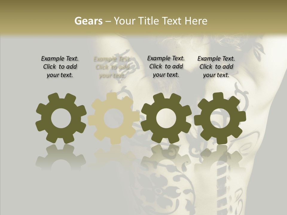 Grunge Emotion Exotic PowerPoint Template