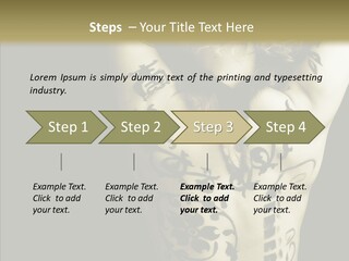 Grunge Emotion Exotic PowerPoint Template