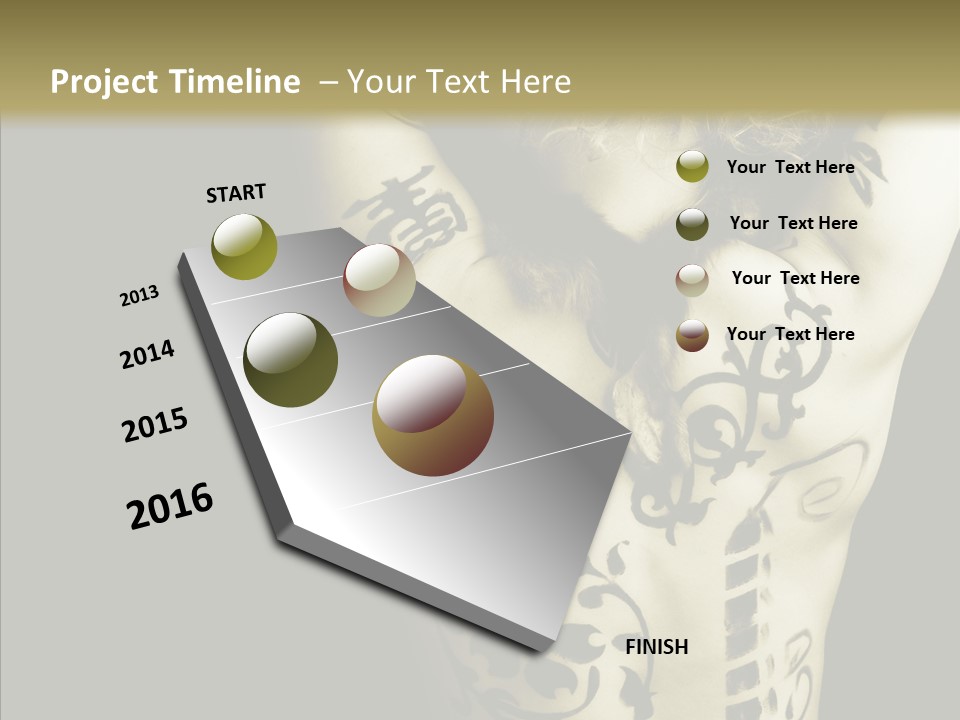 Grunge Emotion Exotic PowerPoint Template