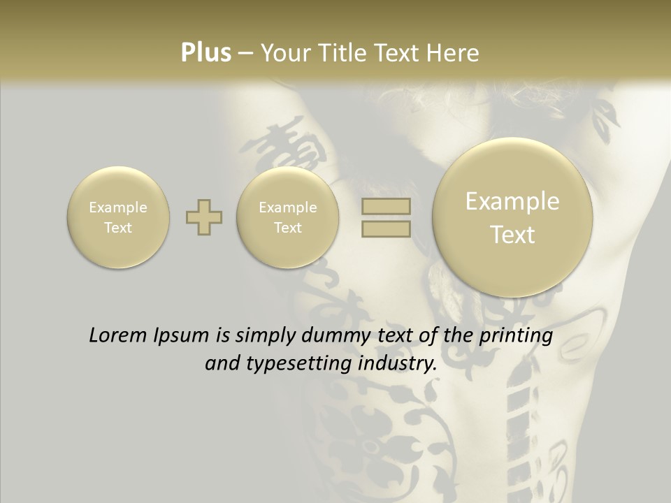 Grunge Emotion Exotic PowerPoint Template