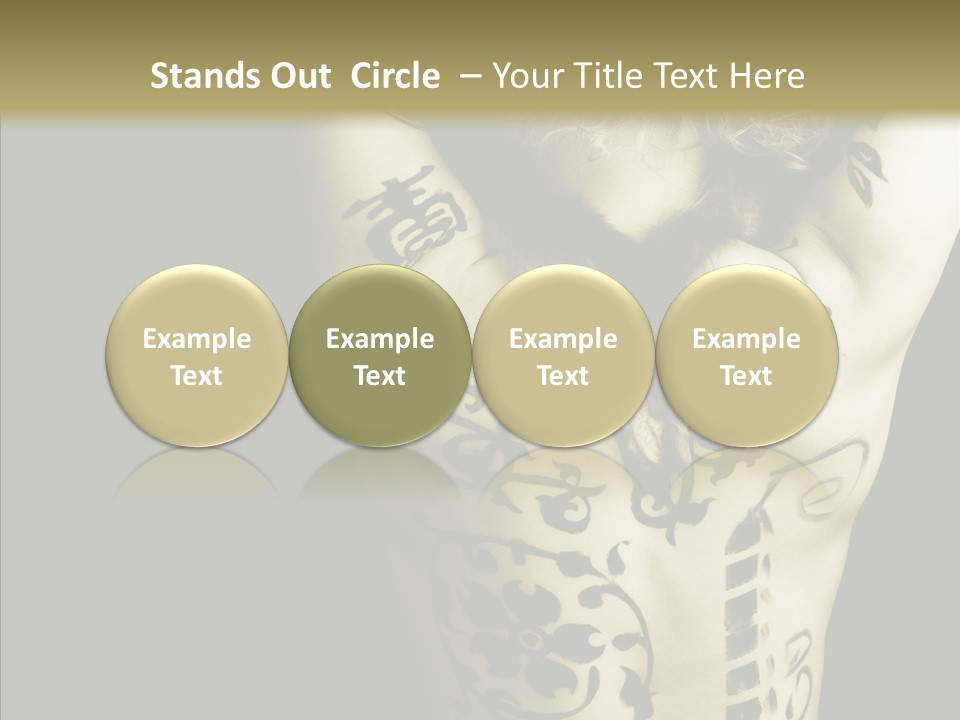Grunge Emotion Exotic PowerPoint Template