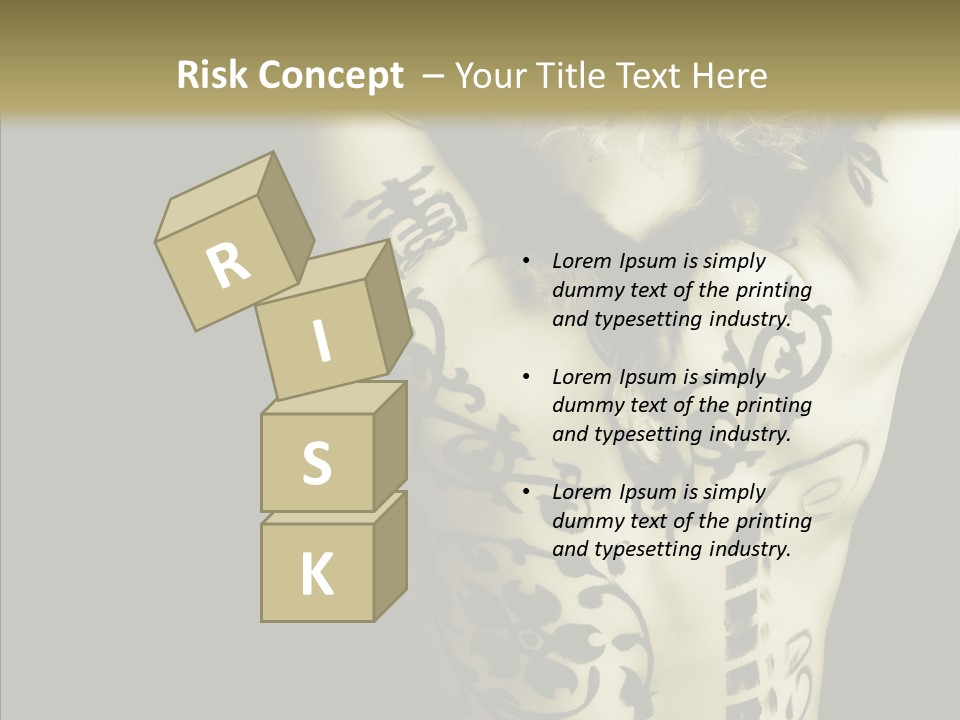 Grunge Emotion Exotic PowerPoint Template