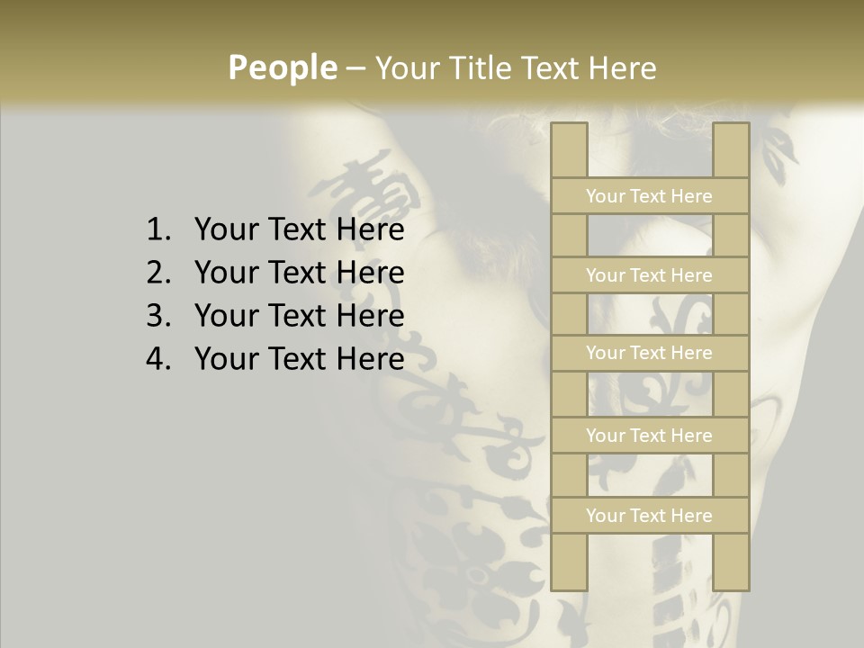 Grunge Emotion Exotic PowerPoint Template