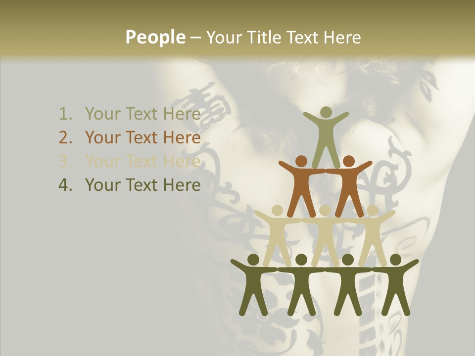 Grunge Emotion Exotic PowerPoint Template