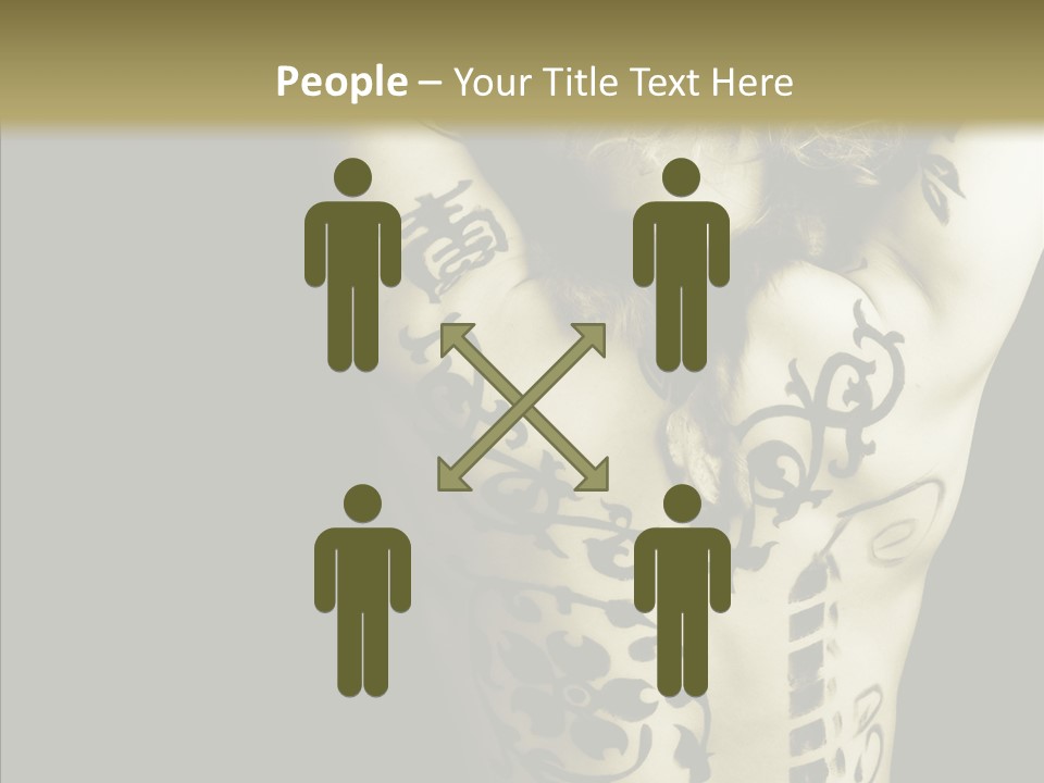 Grunge Emotion Exotic PowerPoint Template