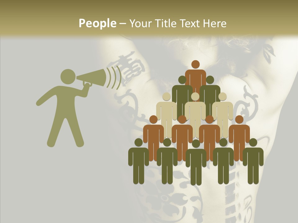 Grunge Emotion Exotic PowerPoint Template