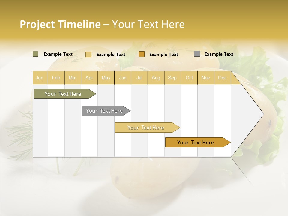 Plate Potato Boiled PowerPoint Template