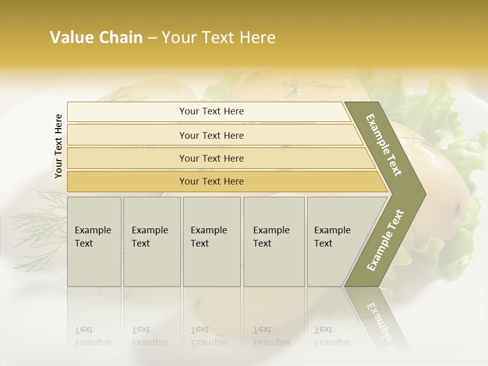 Plate Potato Boiled PowerPoint Template