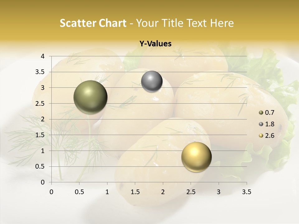 Plate Potato Boiled PowerPoint Template