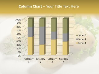 Plate Potato Boiled PowerPoint Template
