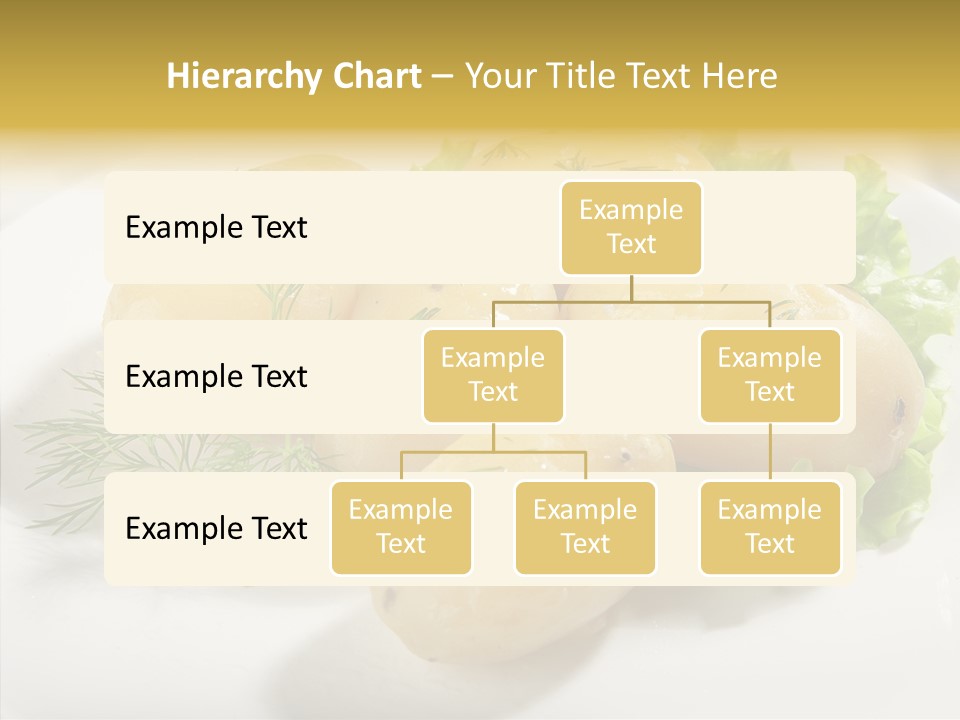 Plate Potato Boiled PowerPoint Template