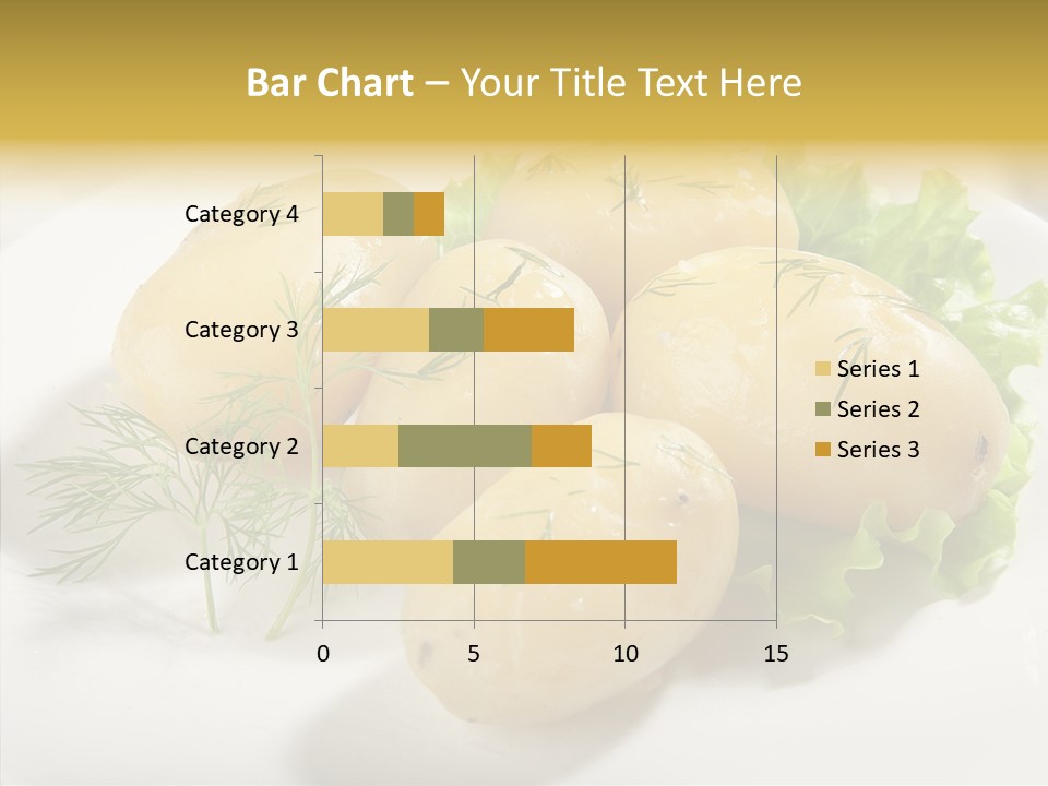 Plate Potato Boiled PowerPoint Template