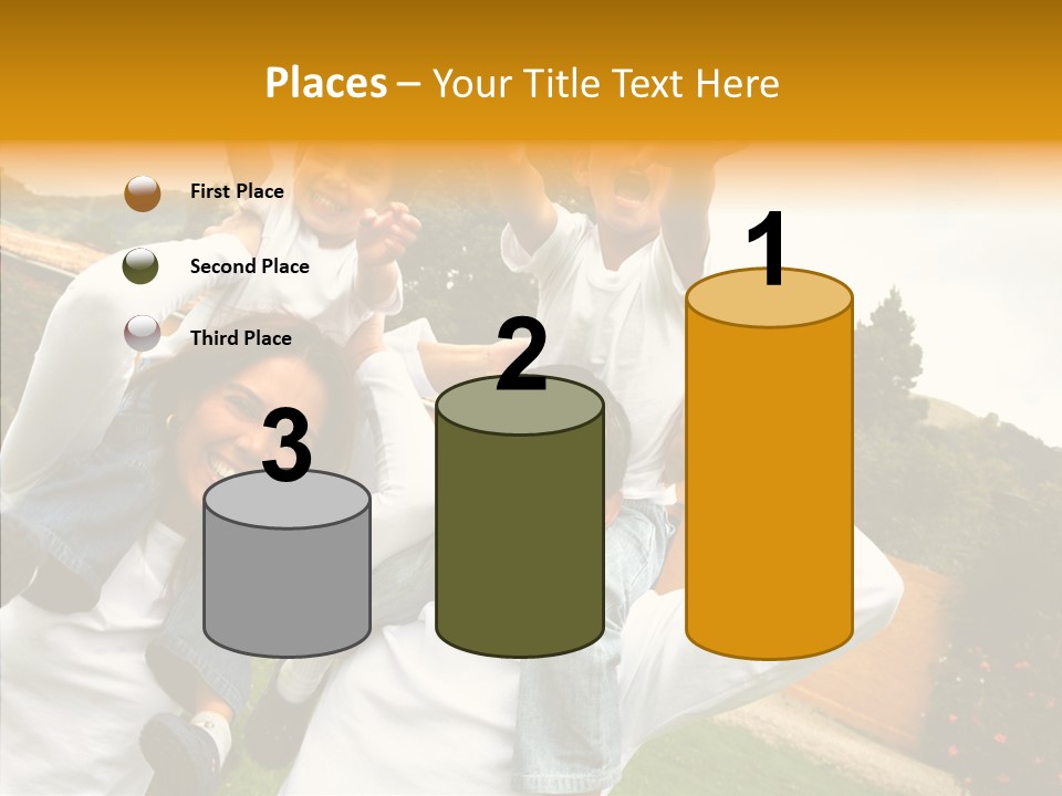 Young Fun Happy PowerPoint Template