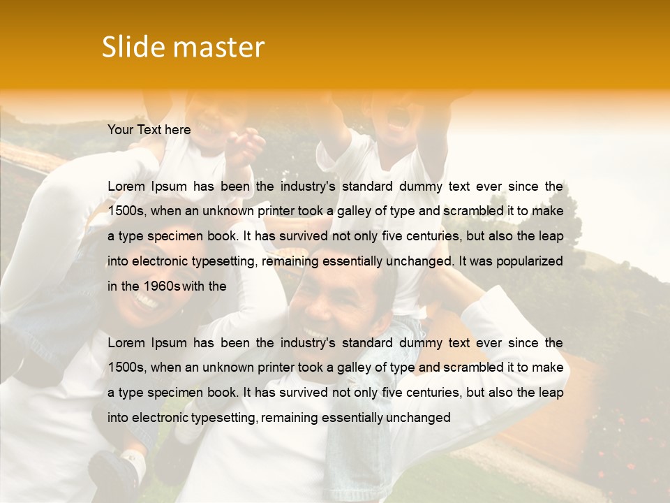Young Fun Happy PowerPoint Template