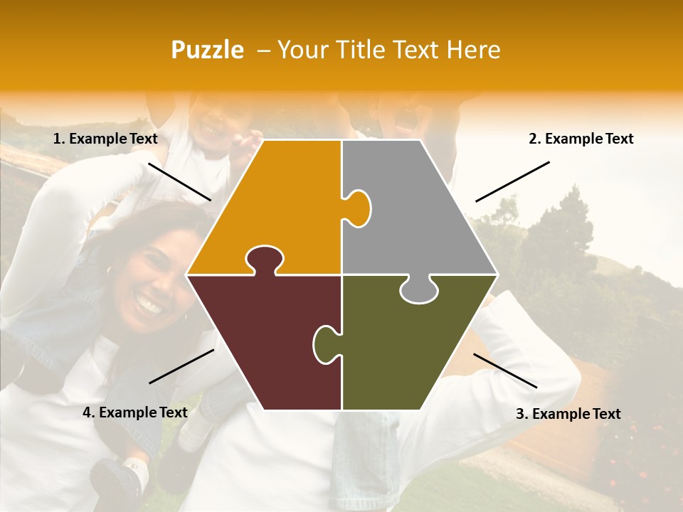 Young Fun Happy PowerPoint Template