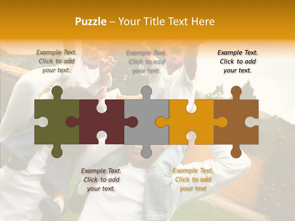 Young Fun Happy PowerPoint Template