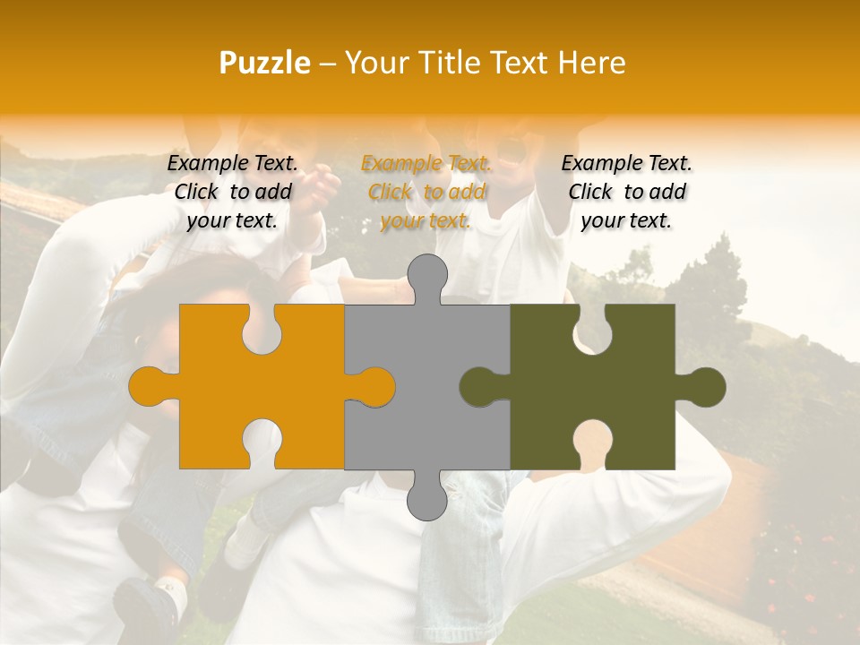 Young Fun Happy PowerPoint Template