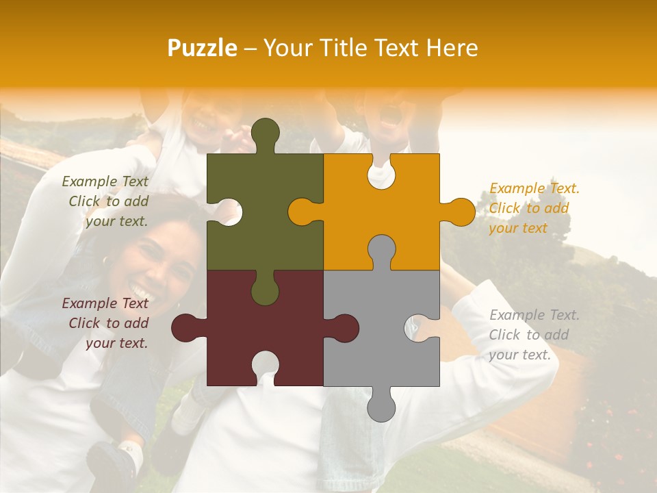 Young Fun Happy PowerPoint Template