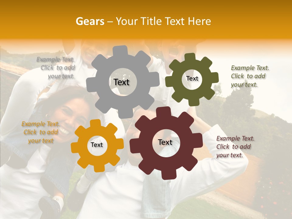 Young Fun Happy PowerPoint Template