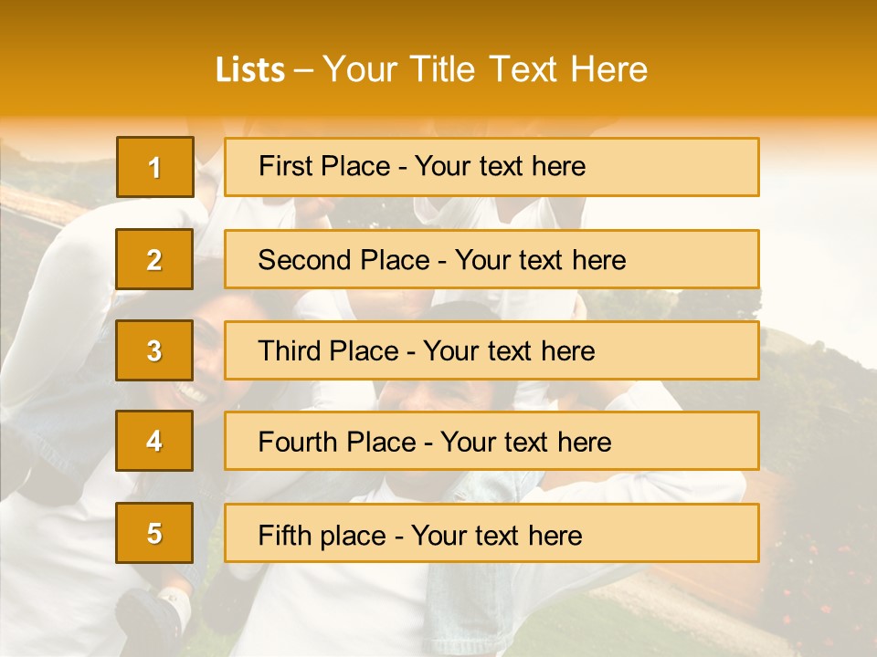Young Fun Happy PowerPoint Template