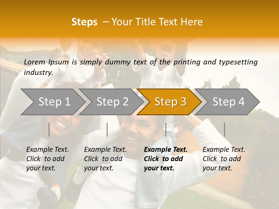 Young Fun Happy PowerPoint Template
