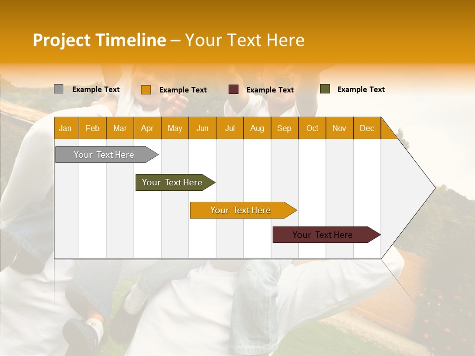 Young Fun Happy PowerPoint Template