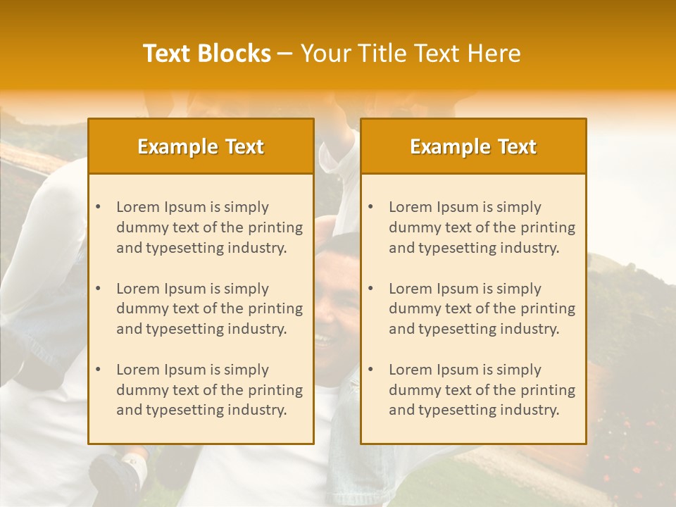 Young Fun Happy PowerPoint Template